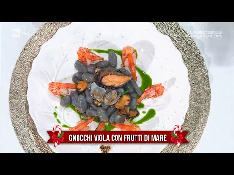 Gnocchi viola con frutti di mare - È sempre mezzogiorno 15/12/2021