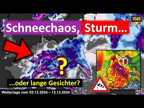 Schneechaos, Sturm oder lange Gesichter!? Kommt der Winter wirklich? Spannende Zeiten