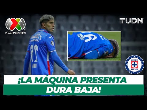 ¡Malas noticias para Cruz Azul!  Carlos Vargas se someterá a una cirugía | TUDN