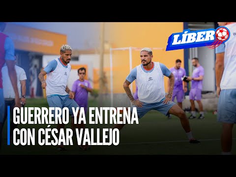 Paolo Guerrero en sus entrenamientos con UCV | Líbero