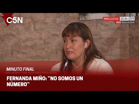 ENTREVISTA a FERNANDA MIÑO, exsecretaria de Integración Sociourbana