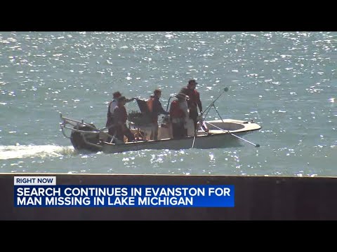 Evanston beach reopens as search continues for missing swimmer