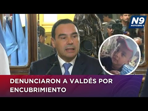 DENUNCIARON A VALDÉS POR ENCUBRIMIENTO - NOTICIERO 9