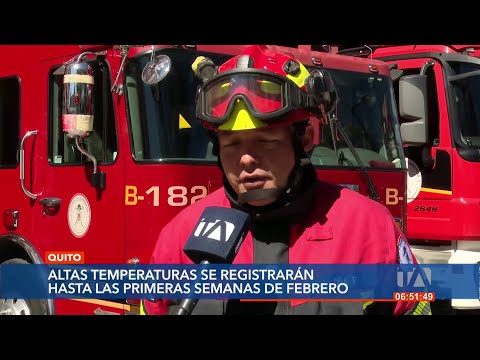 Autoridades en Quito tienen listo un plan de acción para evitar incendios forestales