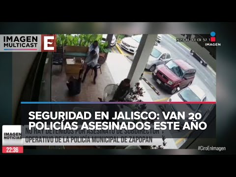 Sin detenidos por el asesinato del subdirector de la Policía de Zapopan