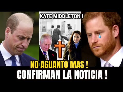 ULTIMA HORA !Kate Middleton y el Principe Willian Confirman la Triste Noticia del Cancer Hoy !