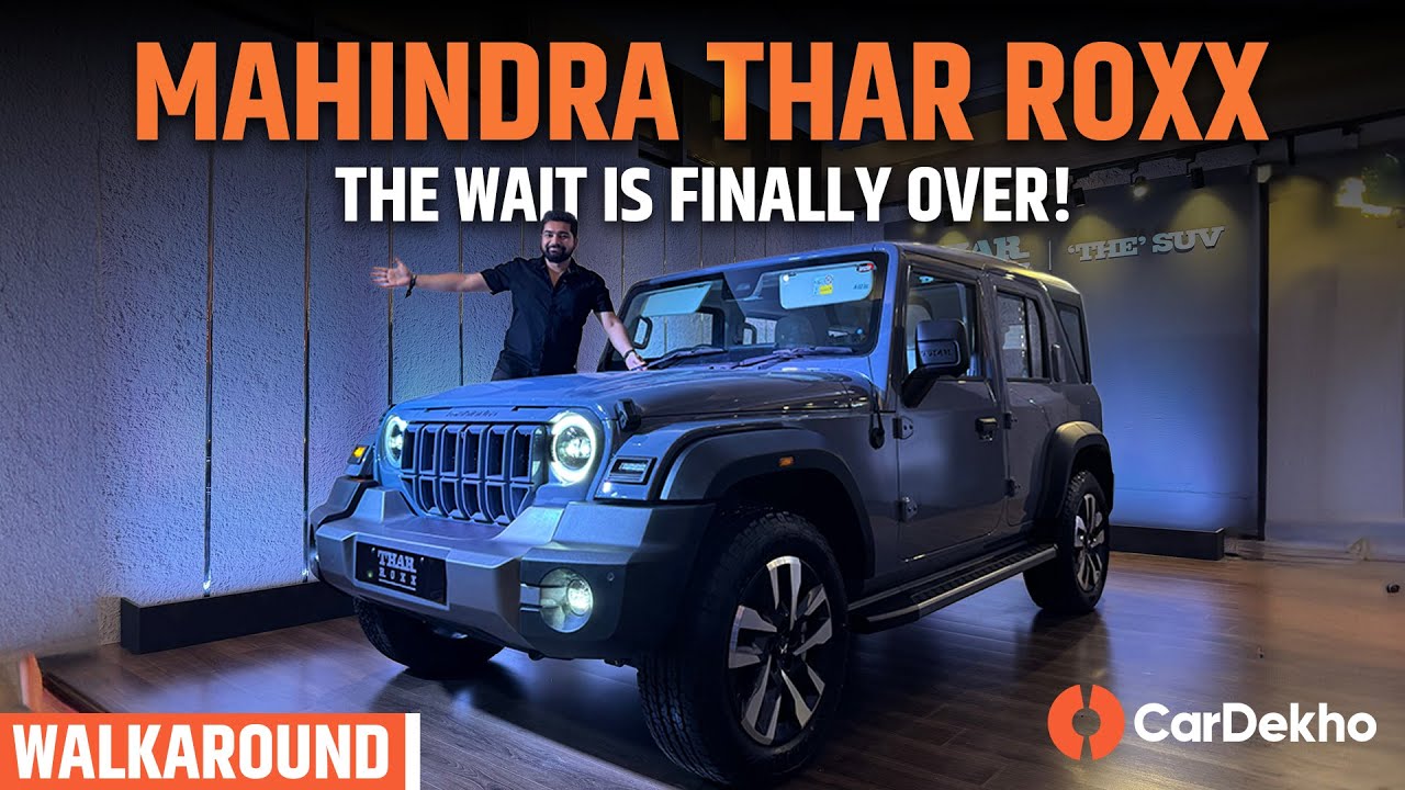 Mahindra Thar Roxx Walkaround: The Wait Is Finally Over!