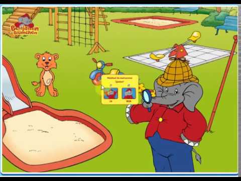 [Let's Play] Löwenbaby - Tierkinder Detektivspiel - Benjamin Blümchen - für Kinder - Online Spiel