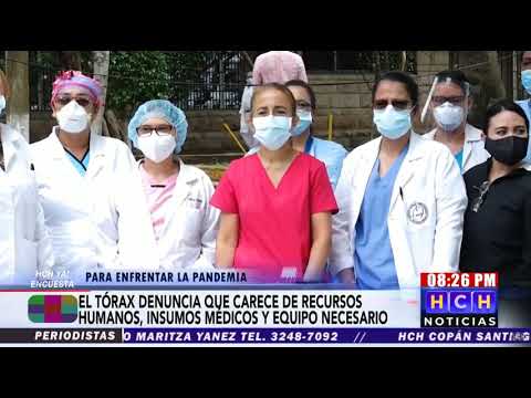 Hospital del Tórax colapsa ante Pandemia del Covid19