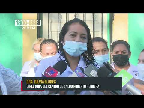 Vacunación contra el COVID-19 llegó a la población del barrio René Cisneros - Nicaragua