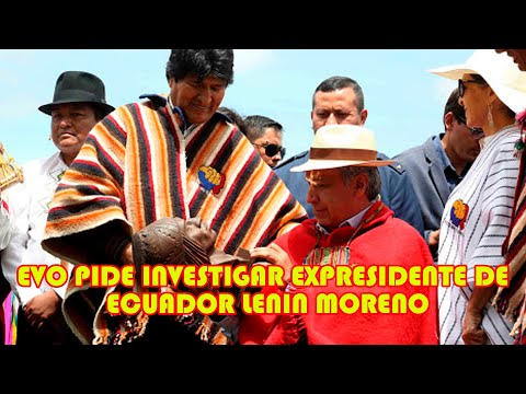 EVO MORALES EXPRESIDENTE DE ECUADOR FACILITO ARM4S PARA REPR3MIR A LOS BOLIVIANOS