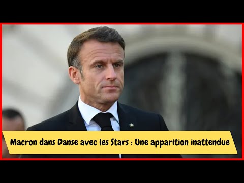 Emmanuel Macron surprend dans Danse avec les Stars : Un moment informel qui captive