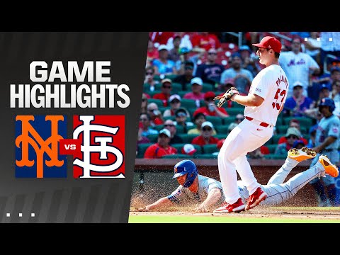 Mets vs. Cardinals Game Highlights (8/5/24) | MLB Highlights