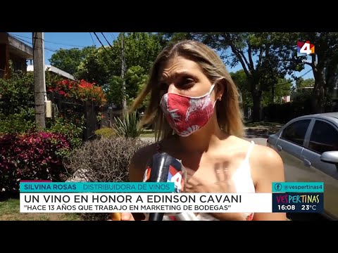 Vespertinas - Gracias Negrito: un vino en honor a Edinson Cavani
