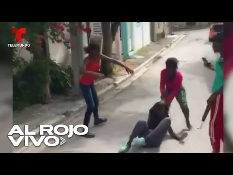 Captan en video una fuerte pelea entre mujeres en República Dominicana