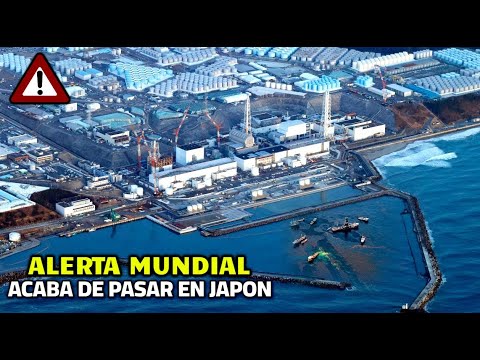 ALERTA MUNDIAL, JAPÓN ACABA DE LANZAR 1 MILLON DE TONELADAS DE AGUA DE LA PLANTA NUCLEAR FUKUSHIMA
