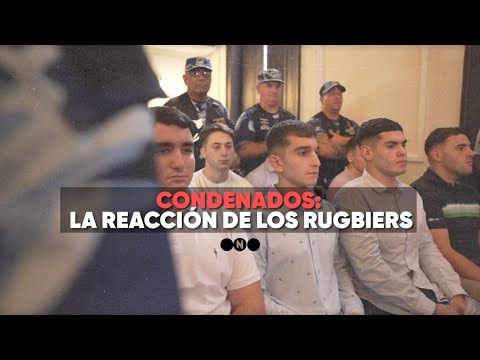 CONDENADOS: la REACCIÓN de los RUGBIERS - Telefe Noticias