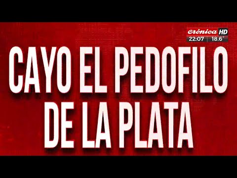 Cayó el pedofilo de La Plata: secuestraron drogas y contenido pornográfico