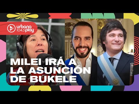 Milei y Bukele: el Presidente argentino irá a la asunción en El Salvador #DeAcáEnMás