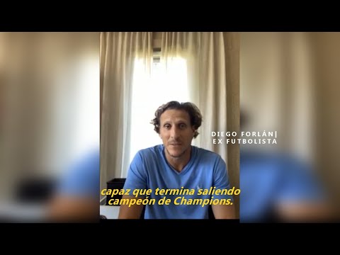 Diego Forlán afirma que el Atlético de Madrid tiene equipo para ganar la Champions