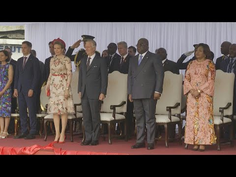 RDC: le roi Philippe de Belgique et le président Tshisekedi participent à une cérémonie | AFP Images