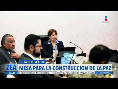 Delfina Gómez encabeza la Mesa de Coordinación para la Construcción de la Paz