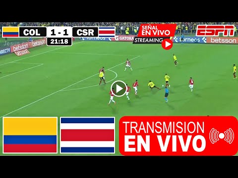 En Vivo: Colombia vs. Costa Rica, Ver Partido Colombia vs. Costa Rica Fecha 3 Copa América 2024 hoy