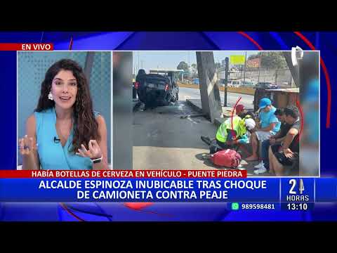 24Horas VIVO | Alcalde de Puente Piedra no acude a Municipalidad tras accidente