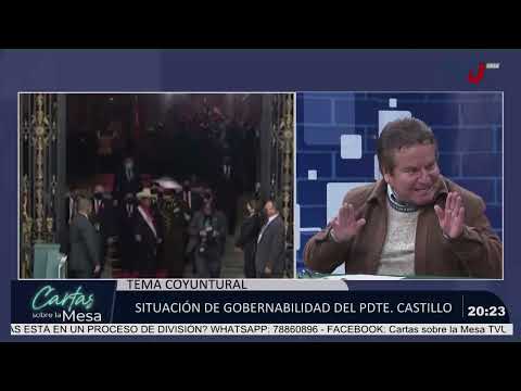 SITUACIÓN DE GOBERNABILIDAD DEL PRESIDENTE CASTILLO