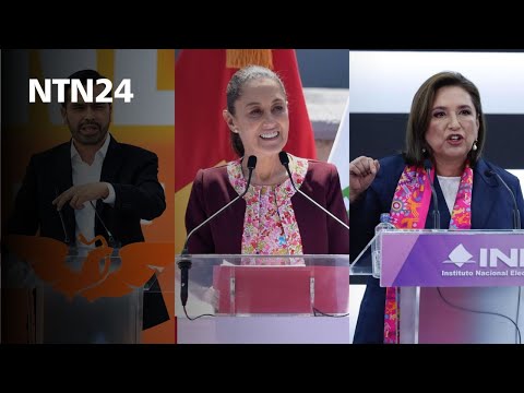 Quedaron definidos los tres candidatos para las elecciones presidenciales de México