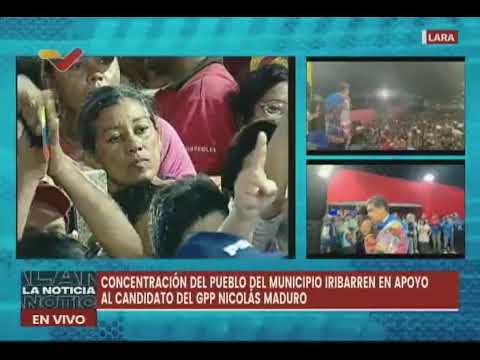 Maduro en Barquisimeto (Lara), acto de campaña, 17 de julio de 2024