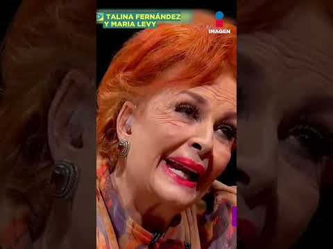 Es una bendición que me dejara contigo María Levy abre su corazón con Talina Fernández | #shorts