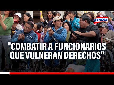 Mario Camacho: Combatir a funcionarios que vulneran derechos de personas con discapacidad