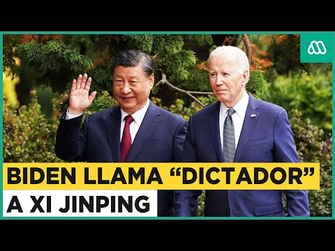 Vuelve la tensión: Joe Biden llama dictador a Xi Jinping