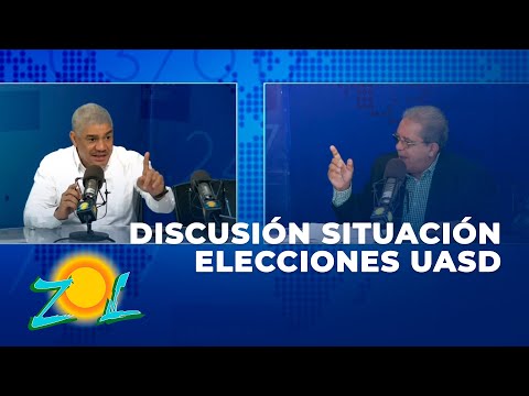 Discusión entre Holi Matos y Lenchy Vargas sobre la situación elecciones UASD