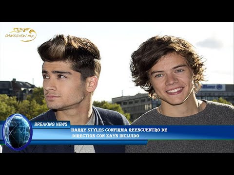 Harry Styles confirma reencuentro de  Direction con Zayn incluido