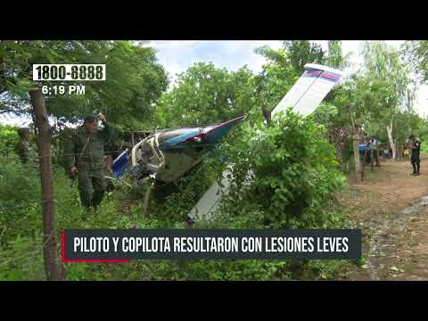 Se reporta la caída de otra avioneta, ahora en Los Brasiles, Managua