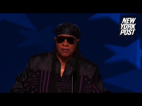 Stevie Wonder urges voters to cast ballots for Kamala Harris to reach a 'Higher Ground'