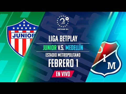 Junior vs Medellín Liga BetPlay EN VIVO Narrado por: Alberto Mercado, Ángel Julio y Jorge Molina