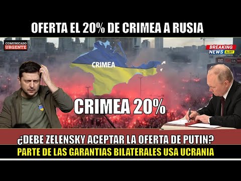 Putin cesa el fuego por el 20 % de Crimea
