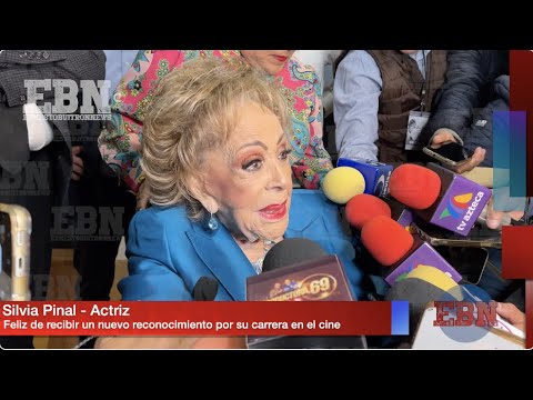 SILVIA PINAL habla de su trabajo en la ACTUACIÓN y lo agradecida que esta con su PÚBLICO