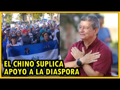 Chino Flores suplica apoyo a la diáspora salvadoreña | Voto de los reclusos para 2024