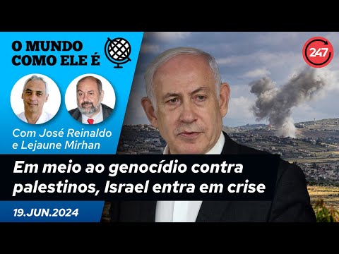 O mundo como ele é - Em meio ao genocídio contra palestinos, Israel entra em crise