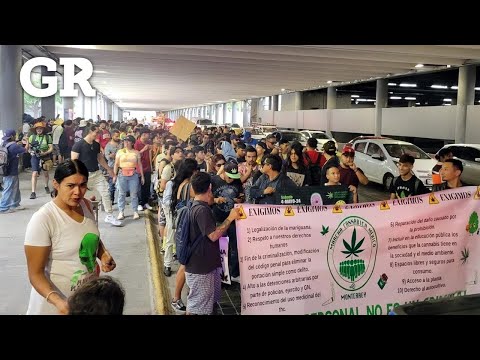 Marchan para legalizar mariguana en NL | Monterrey