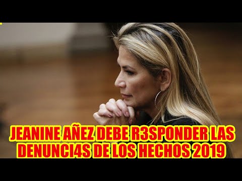 GOBIERNO LE GARANTIZA  JEANINE AÑEZ UN DEBIDO PROC3SO DONDE EL MINISTRO LE PIDE R3SPONDER...