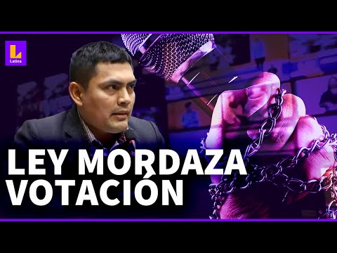 'Ley Mordaza' en Perú: Congreso realiza segunda votación de este proyecto ley | LATINA EN VIVO
