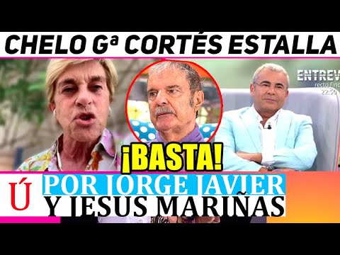 Chelo se CUELA en Sálvame y CALLA LA BOCA a Jorge Javier y Kiko Hernández en directo por Mariñas