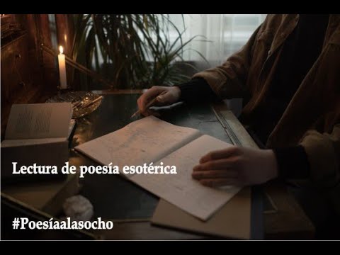 Lectura de poesía esotérica