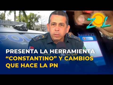 Diego Pesqueira presenta la herramienta “Constantino” y otros cambios que hace la Policía Nacional