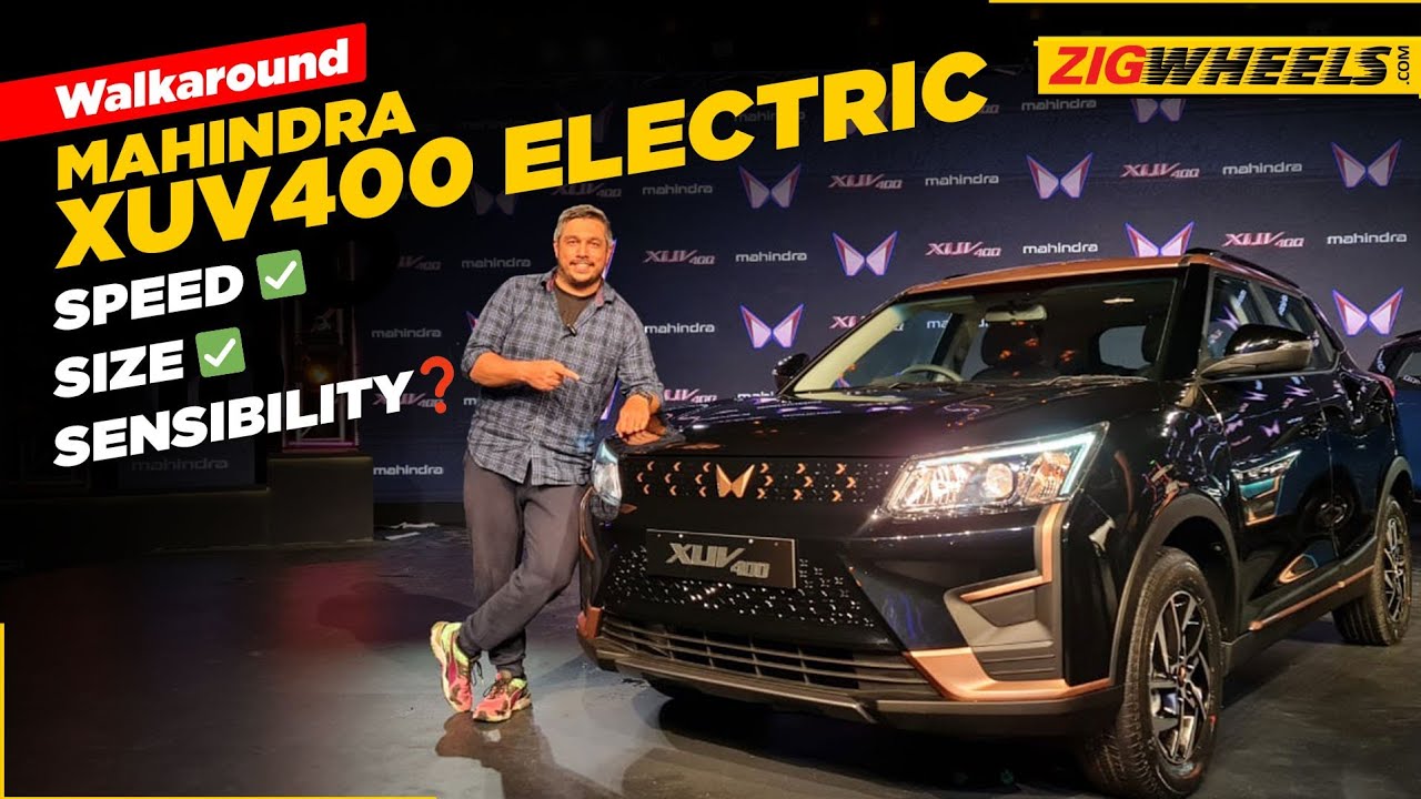 Mahindra XUV400 Electric SUV Detailed Walkaround | Punching Above Its Weight!